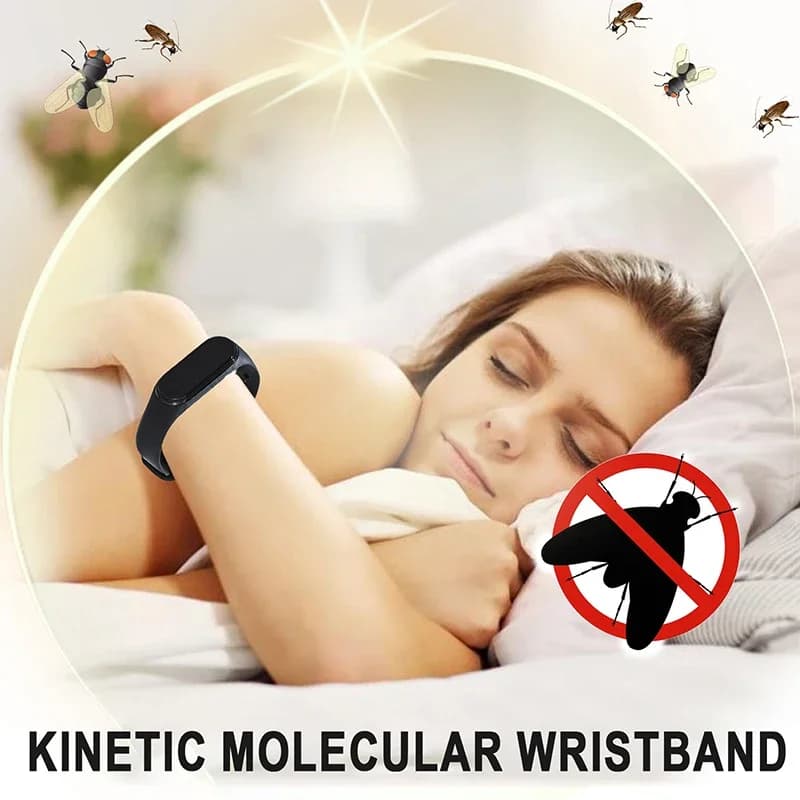 Bracelet anti-moustiques unisexe