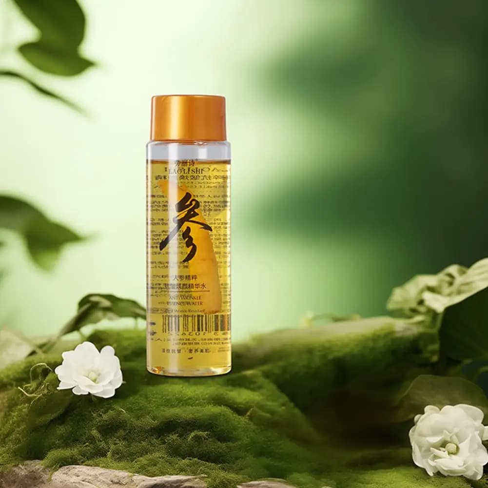 Sérum Anti-âge polypeptide au Ginseng, hydratant en profondeur, nourrissant, pour le visage, Toner au Ginseng, soins pour la peau pour femmes