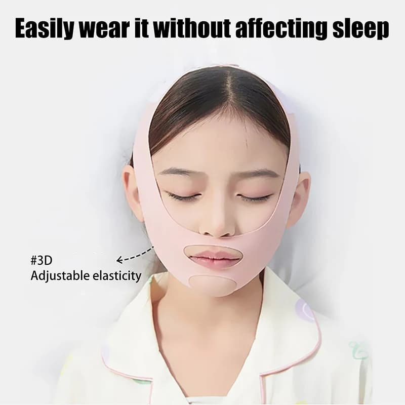 Enfants dormant Anti-ouverture bouche prévenir l'ouverture de la bouche V-face pansement visages masque peaux serrage Correction habitudes de sommeil pour enfants