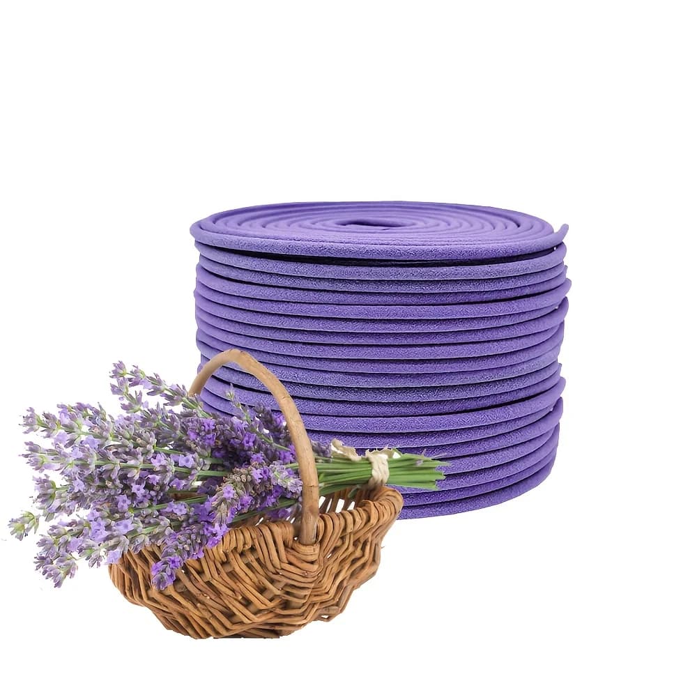 40 bobines d'aromathérapie à la la lavande, parfums parfumés, adaptées à la purification de l'air et au yoga, aux aider à purifier et à détendre