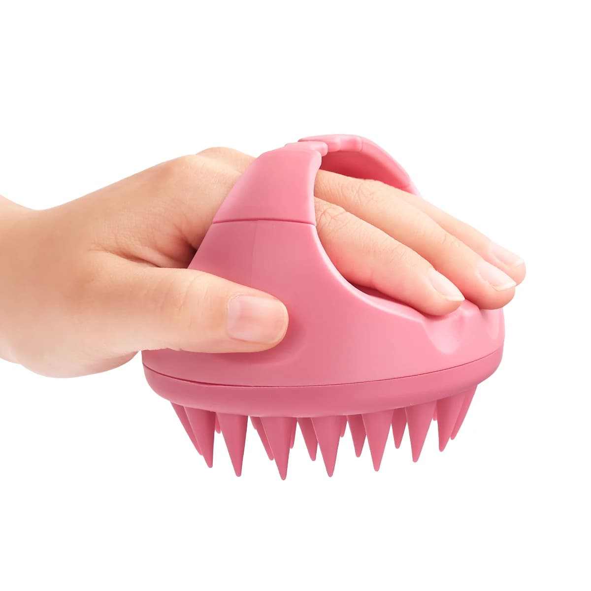 Masseur de cuir chevelu en silicone – Brosse à shampoing nettoyante en profondeur pour démangeaisons du cuir chevelu et soins capillaires professionnels |   Peigne à shampoing aux huiles essentielles