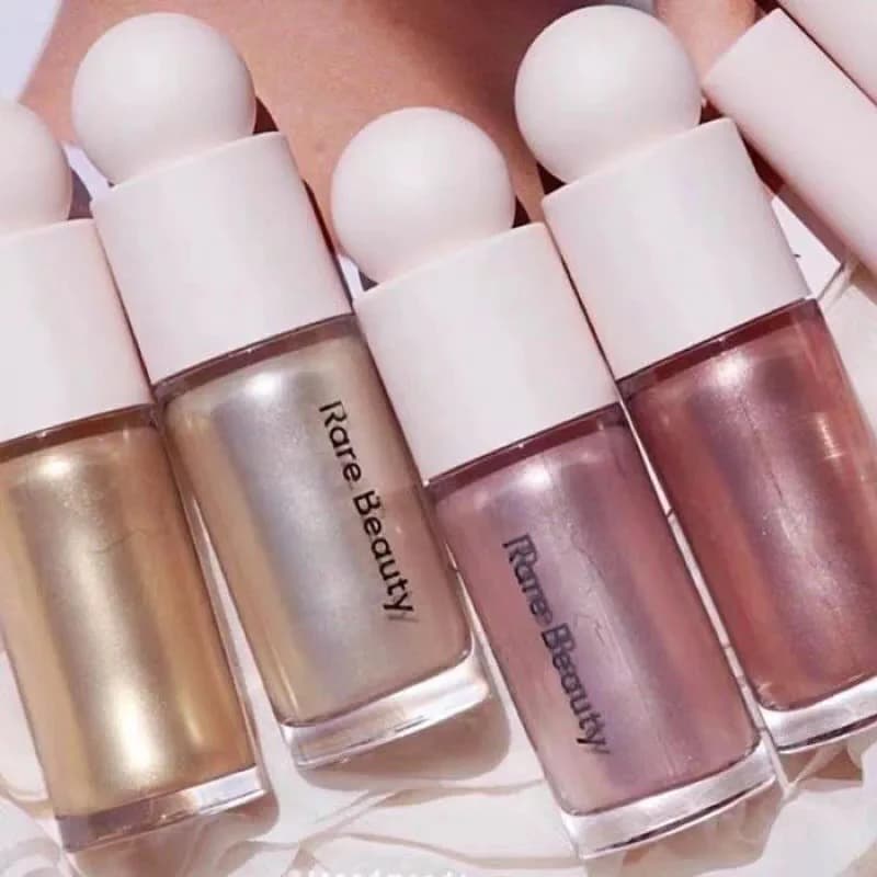 Rare Beauty – Fard à joues liquide portable, soyeux, longue tenue, effet repulpant, fini mat, application sans démarcation