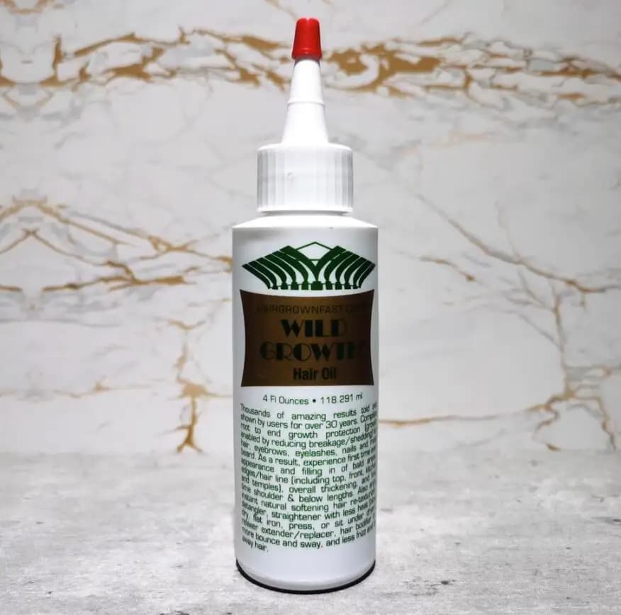 Huile pour cheveux sauvages originale, huile sauvage naturelle 4OZ