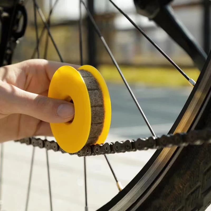 Lubrificateur d'huile pour chaîne de vélo, huileur de chaîne de vélo, nettoyeur de rouleaux, dispositif de lubrifiant, entretien, accessoires de vélo
