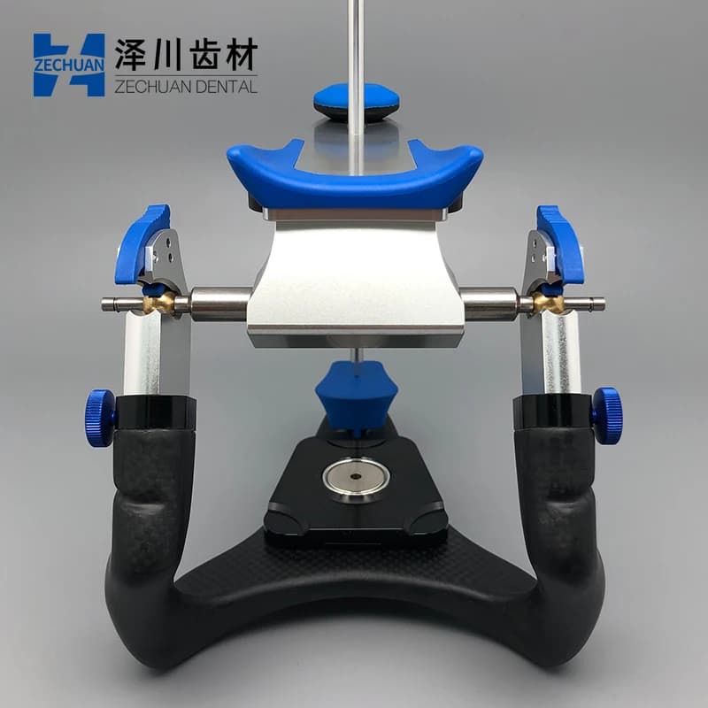 Modèle d'articulateur fonctionnel en fibre de carbone Artex Type CN, modèle dentaire en plâtre à échelle précise