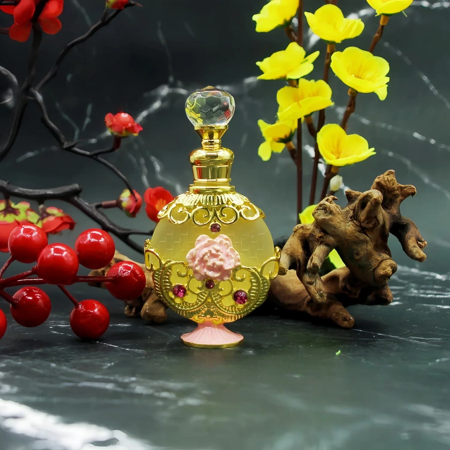 Parfum pour femmes Halal Dubai rétro concentré huile de parfum longue durée exquis Vintage parfum cadeau le parfum luxueux