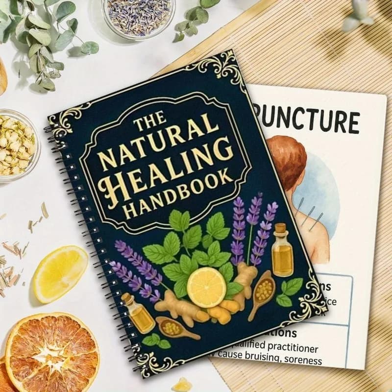 Manuel de guérison naturelle : régime à base d'huiles essentielles, soins à domicile anciens, auto-guérison, livre de santé simple