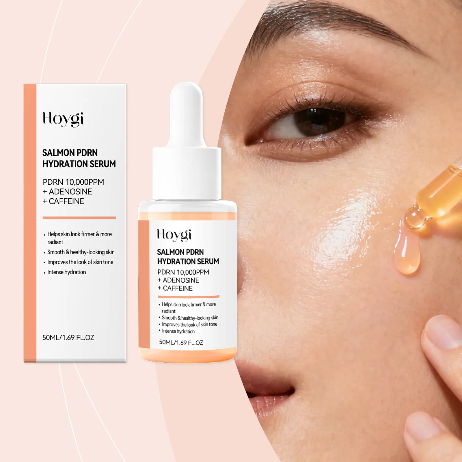 Essence faciale au saumon - Hydrate la peau du visage