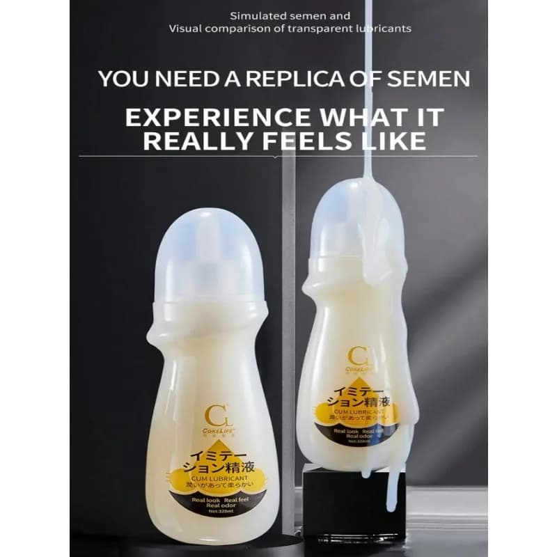 Lubrifiant Imitation sperme pour hommes et femmes, jouets sexuels, crème, lubrifiant visqueux, huile lubrifiante à base d'eau, Anal, Vaginal, Sex Shop pour adultes