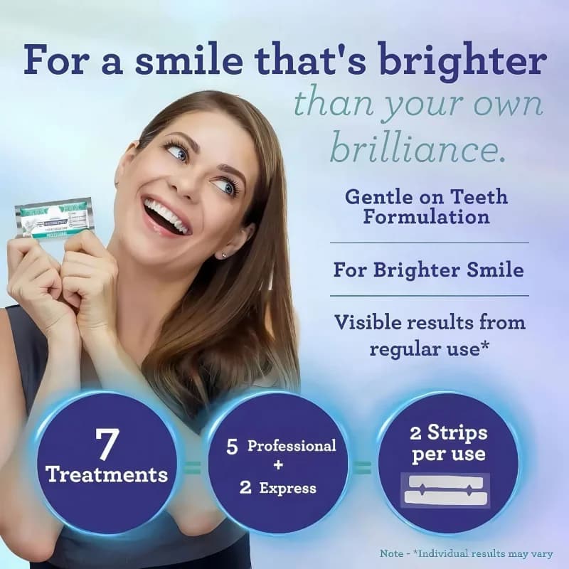 Bandes blanchissantes pour les dents, saveur menthe noix de coco, 14 pièces, douces, non irritantes, éliminateur de taches jaunes, soins bucco-dentaires quotidiens