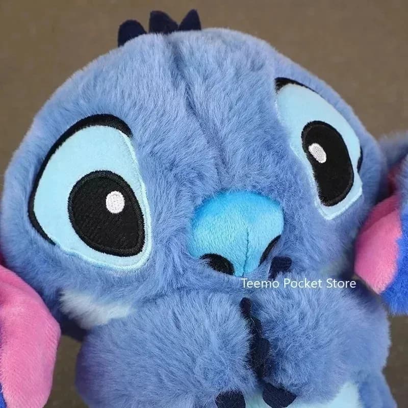 Lilo & Stitch – Poupée apaisante respirante, personnage d'anime Disney Kawaii, accessoires Stitch, décoration, compagnon de sommeil