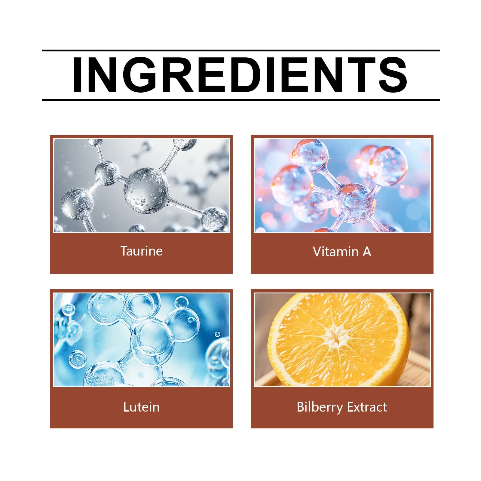 Gouttes pour les yeux des chiens, complément alimentaire, formule douce à la lutéine, soutien oculaire quotidien, adapté à tous les types de chiens, application orale facile
