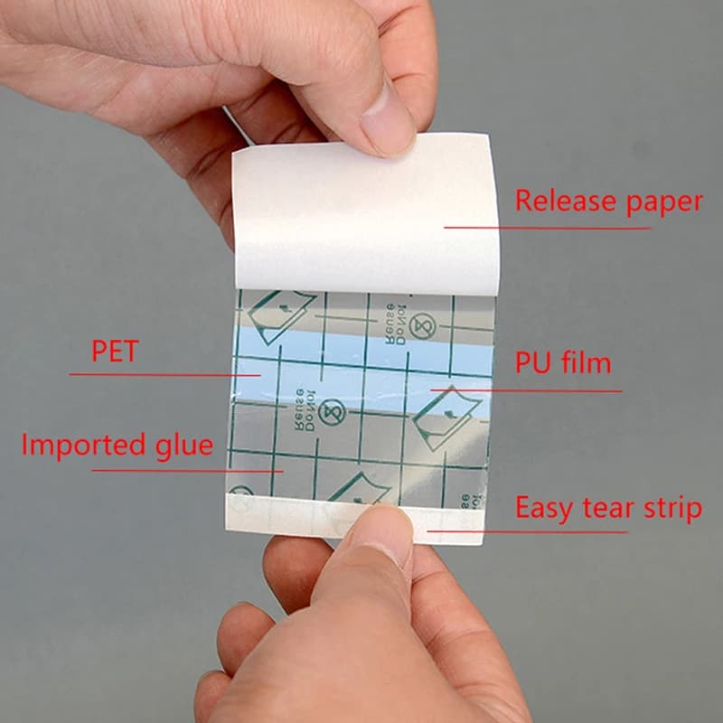 Rouleau de Film Adhésif Imperméable pour Réparation de Tatouage