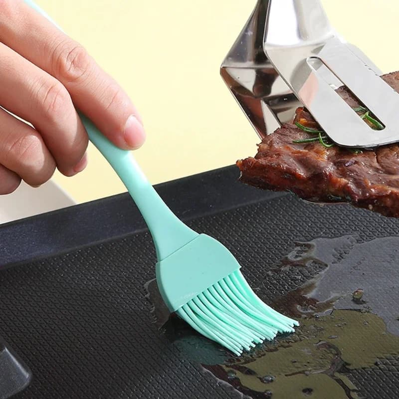 Brosse à huile en Silicone de qualité alimentaire