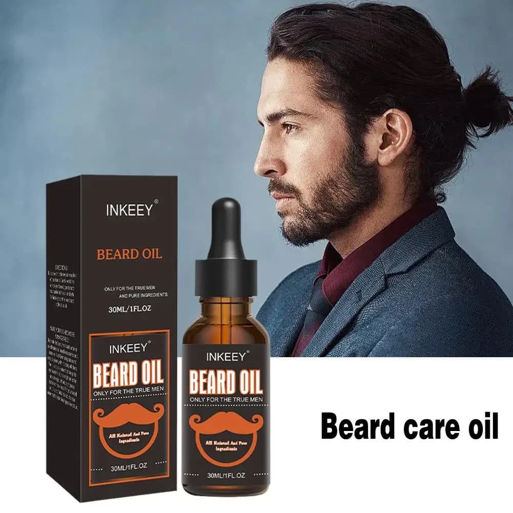 Huile de Soin de la Barbe Biologique Naturelle pour Homme