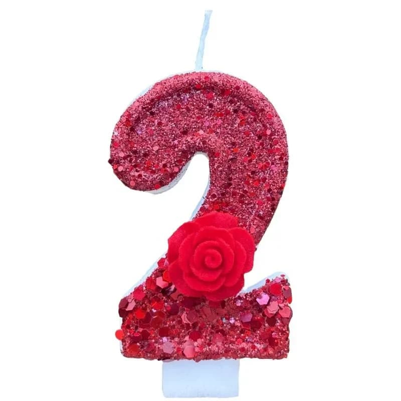 Bougies d'anniversaire numériques à faire soi-même