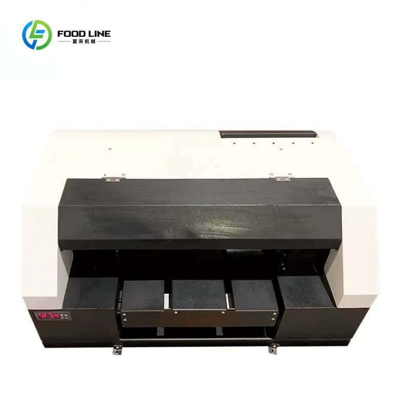 Machine d'impression d'autocollants UV numérique rouleau