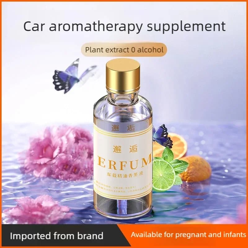 Diffuseur de parfum de voiture intelligent, 50ml, Concentration réglable, huile essentielle, diffuseur de parfum de voiture Rechargeable