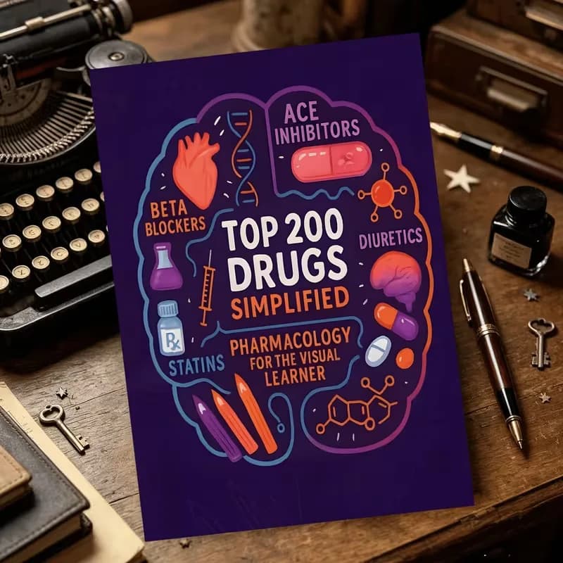 Guide concis sur les médicaments courants : Plus de 200 pages de points clés cliniques