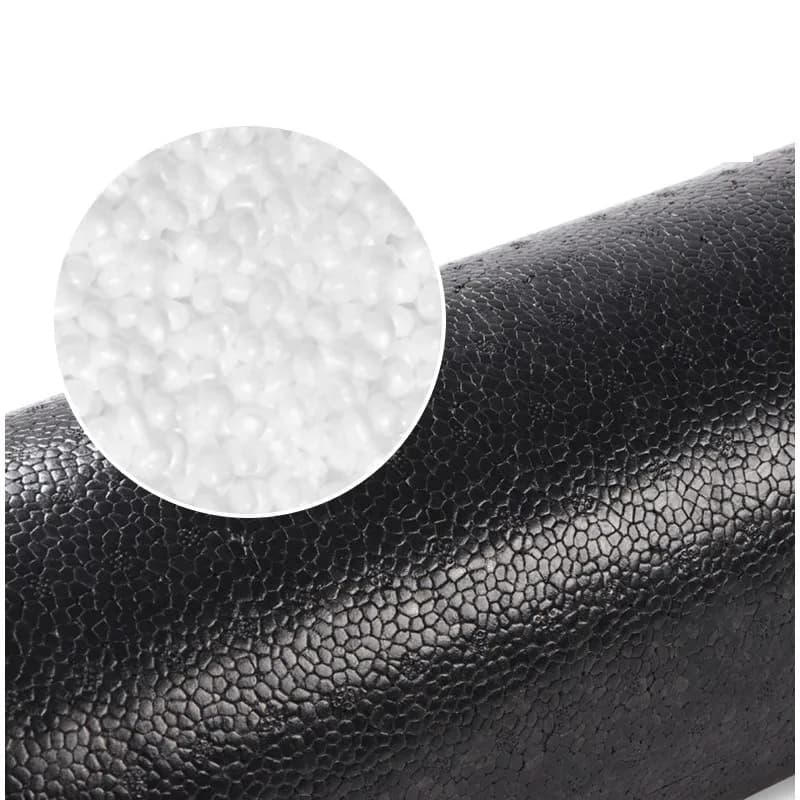 Rouleau de Massage en mousse de Yoga EPP 30/45CM, rouleau de Fitness Pilates, équipement d'exercice de gymnastique noir pour la Relaxation pour femmes