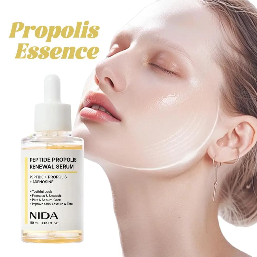 NIDA Propolis Peptide rajeunissement sérum pour le visage barrière cutanée Double réparation sérum crème raffermissante et lissante ensemble de soins de la peau du visage