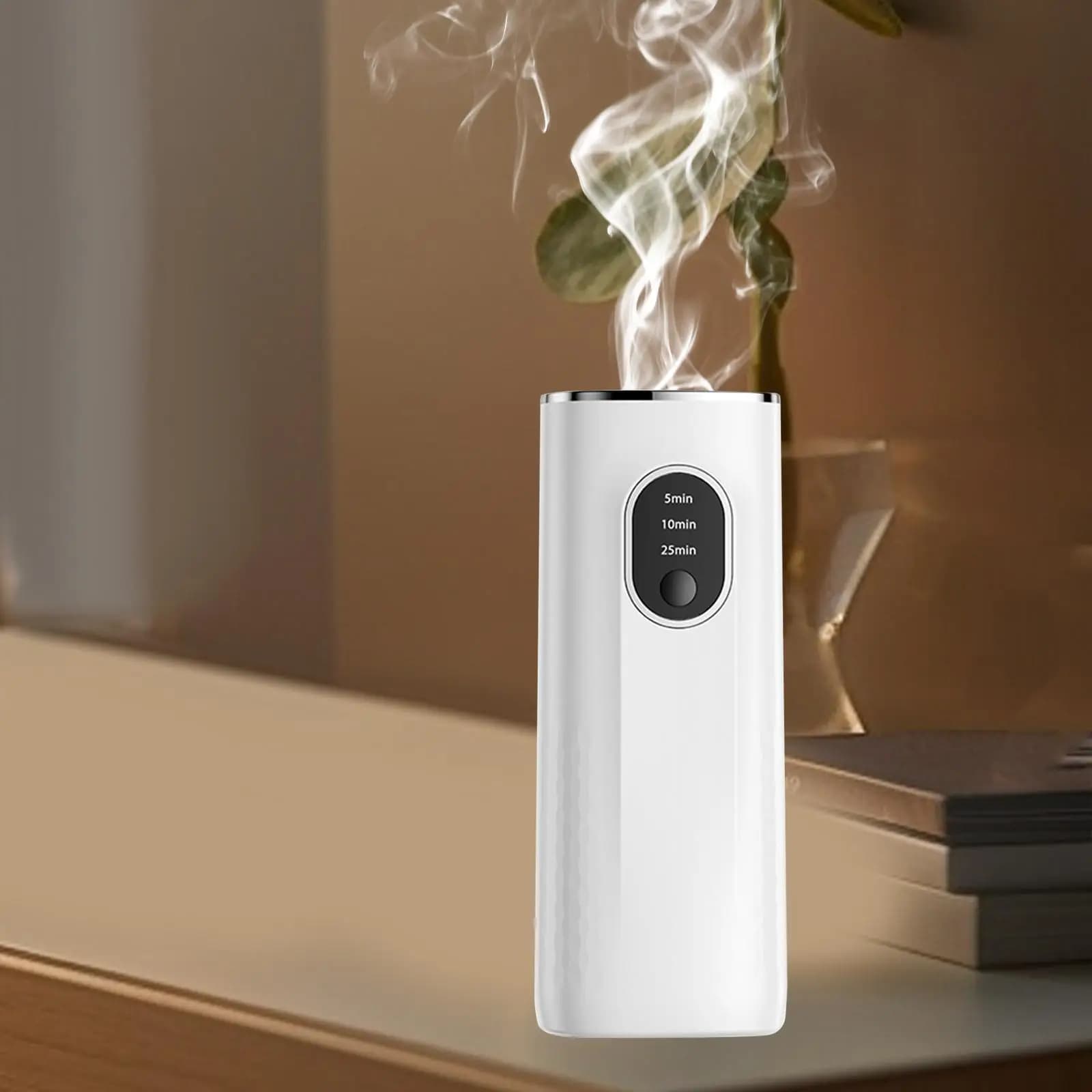 Machine à Huiles Essentielles sans Eau, Diffuseur Mural USB à Trois Chronaisons pour Chambre à Coucher, Voiture, Hôtel