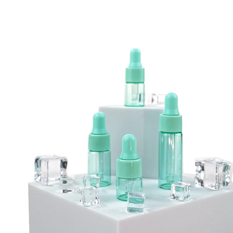 7/30/50/100 pièces Flacons compte-gouttes en verre pour huiles essentielles 5ml, 1ml, 2ml, 3ml, Mini flacon échantillon de voyage Macaron pour sérum de soin de la peau