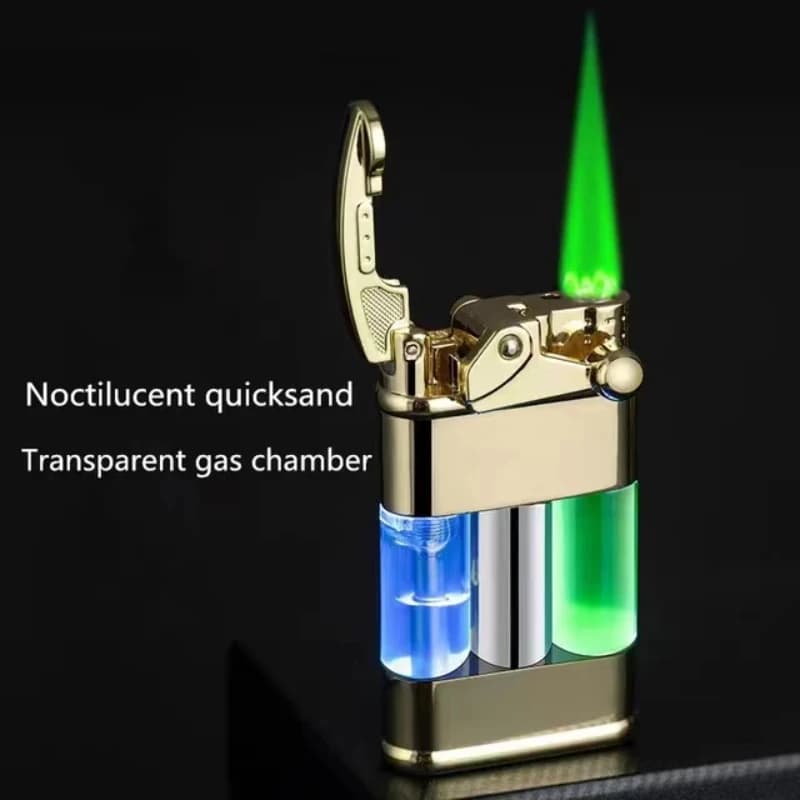 Briquet à gaz butane coupe-vent