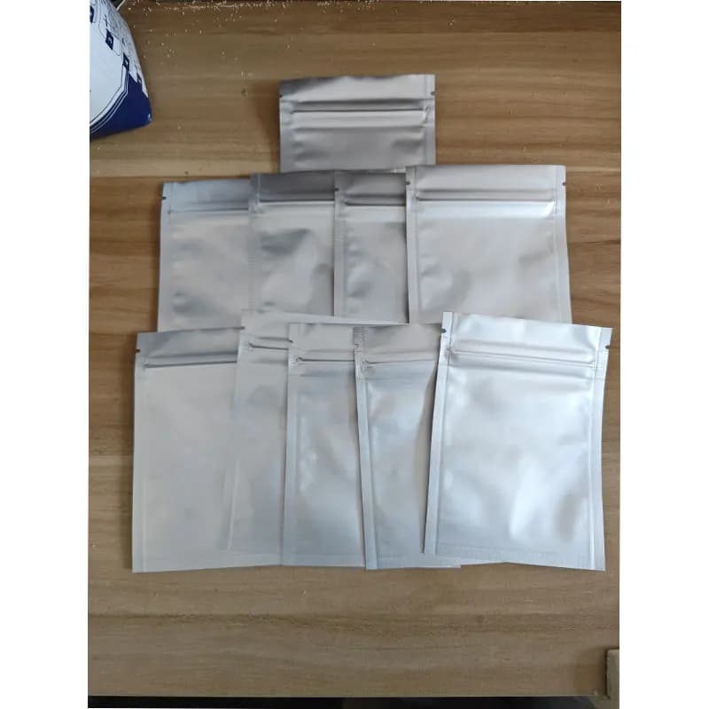 Sac en aluminium utilisé pour emballer la levure de vin, nutrition, 10g, 10 pièces