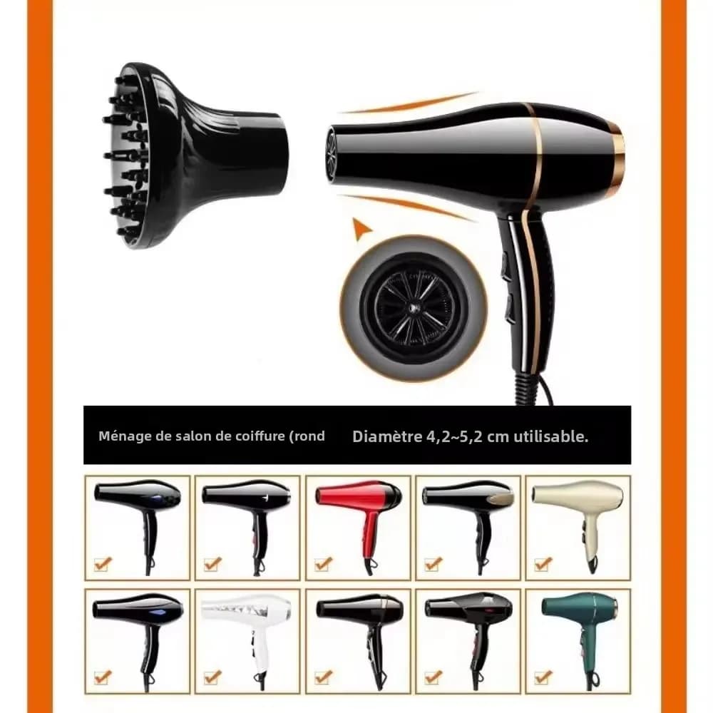 1 pièces sèche-cheveux diffuseur sèche-cheveux couverture Curl Durable résistant à la chaleur bouclés haute qualité cheveux outils de beauté maison voyage Salon