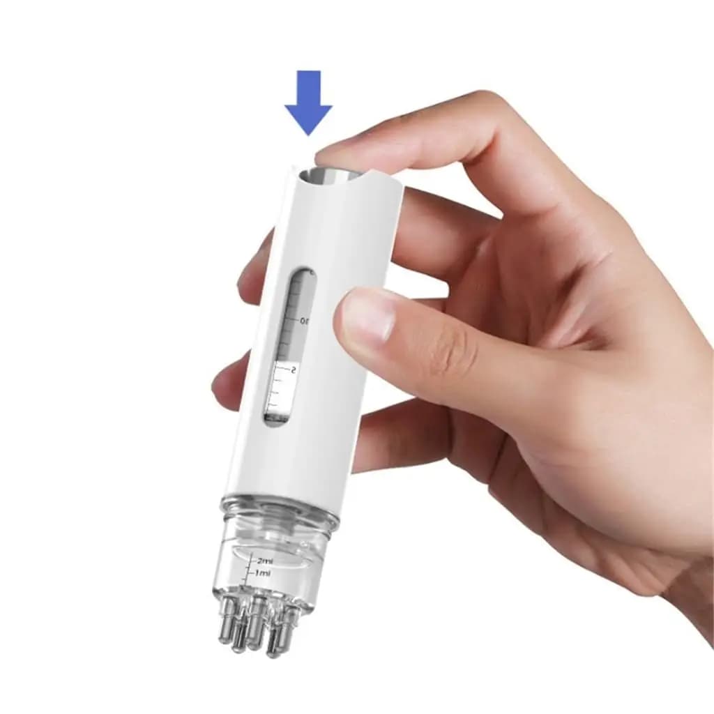 Applicateur d'huile capillaire portable, mini peigne de massage du cuir chevelu, masseur pour huile essentielle liquide, outil anti-chute de cheveux, soin du cuir chevelu