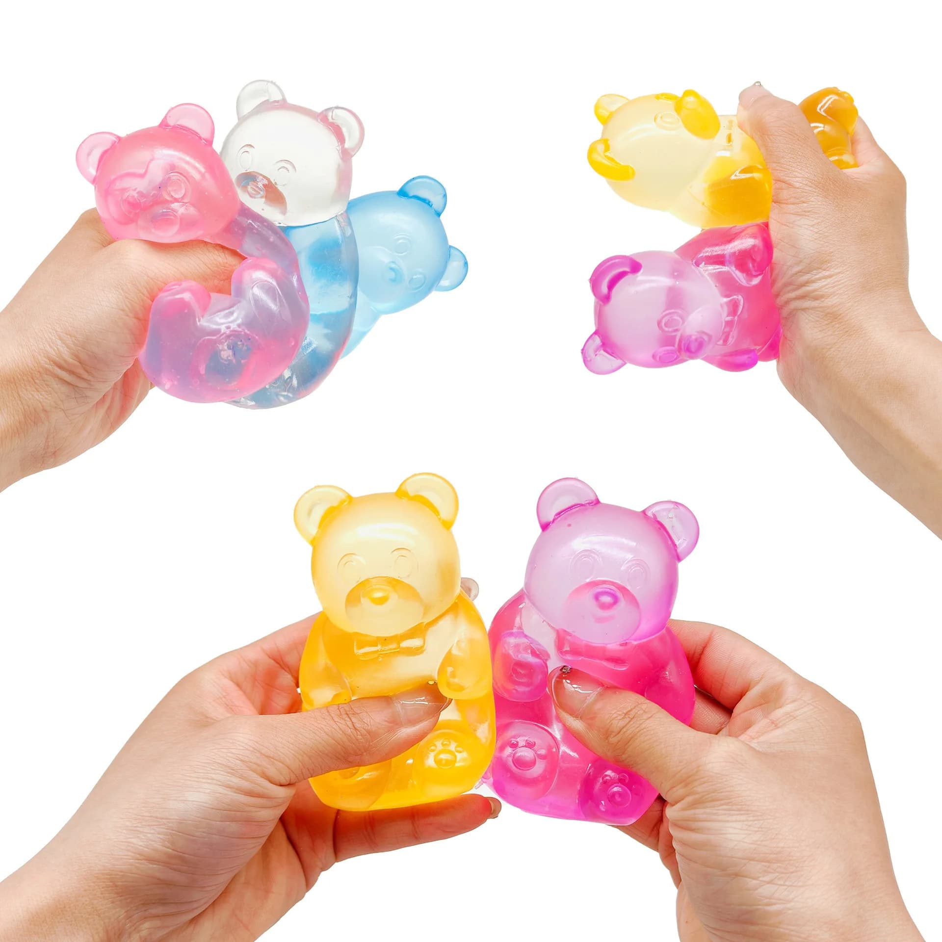 Jouet sensoriel anti-stress Gummy Bear, jouet à presser pour soulager l'anxiété, pour adultes atteints de TDAH