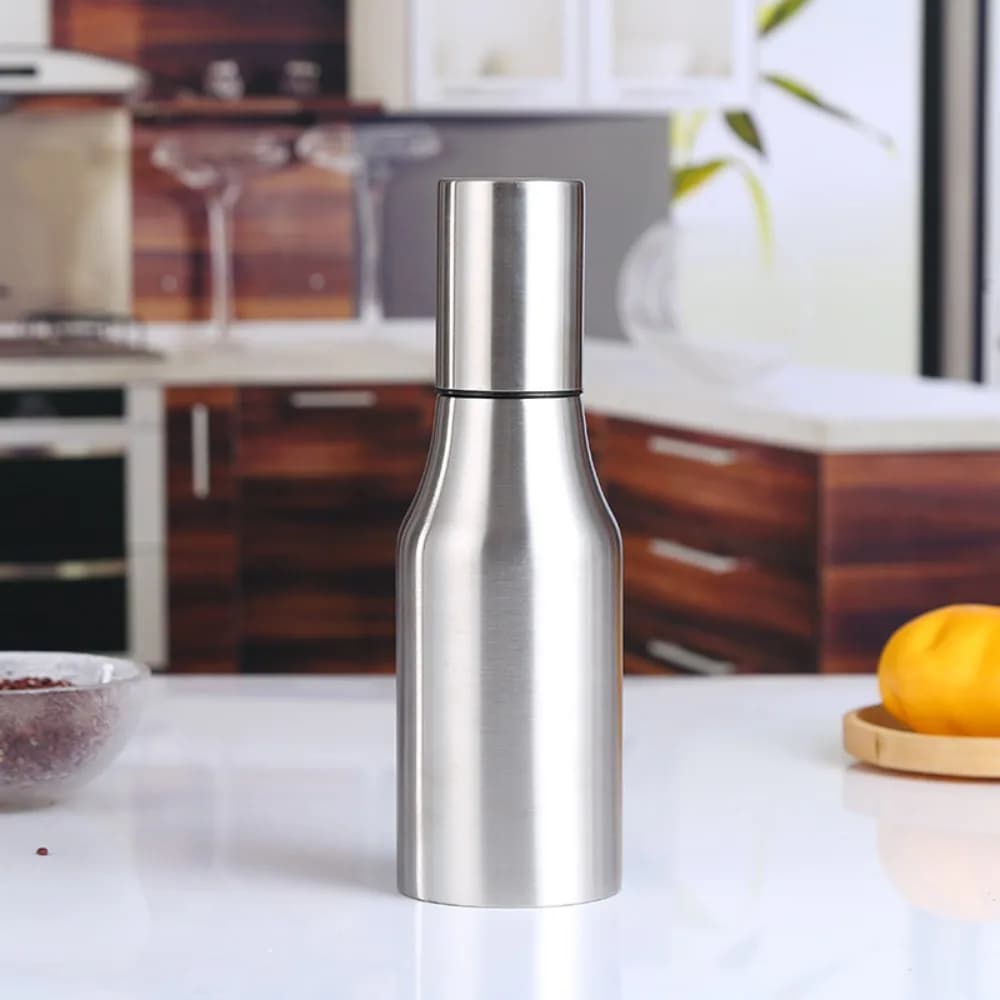 500/750/1000ml acier inoxydable Olive Anti-déversement étanche Portable accessoires de cuisine distributeur d'huile bouteille de stockage bouteille d'huile