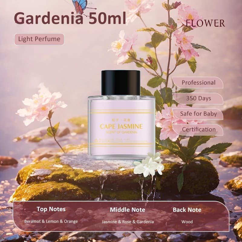 Huile de parfum essentielle de gardénia