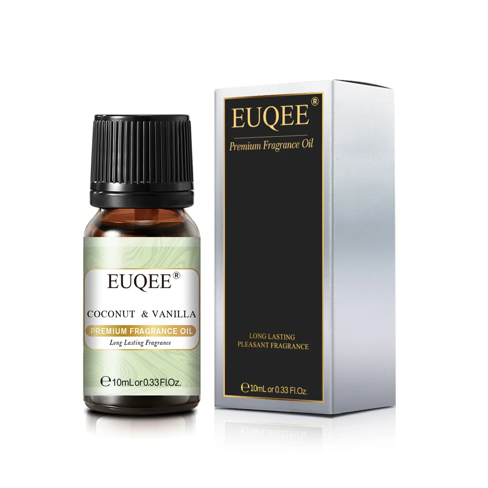 EUQEE 10ML huile d'aromathérapie pour humidificateur diffuseur chocolat noix de coco vanille gomme à bulles brise de mer guimauve huile de parfum