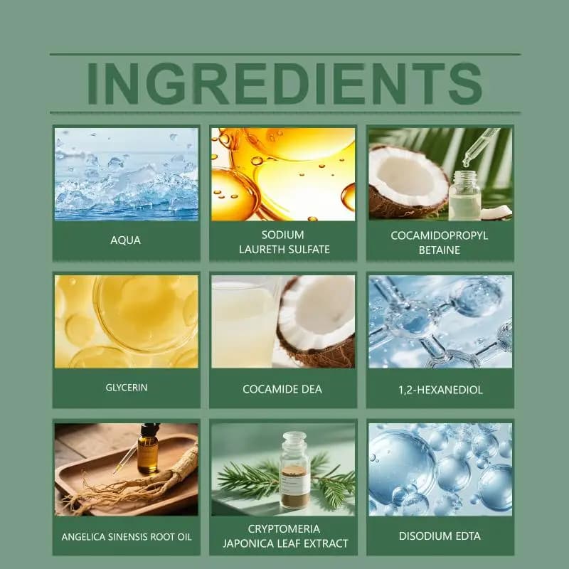 Shampooing Moussant Bio Naturel Pour Tous Types de Cheveux Nettoyage Doux Volumisant Nourrissant Anti-Frisottis Hydratant Soin Capillaire