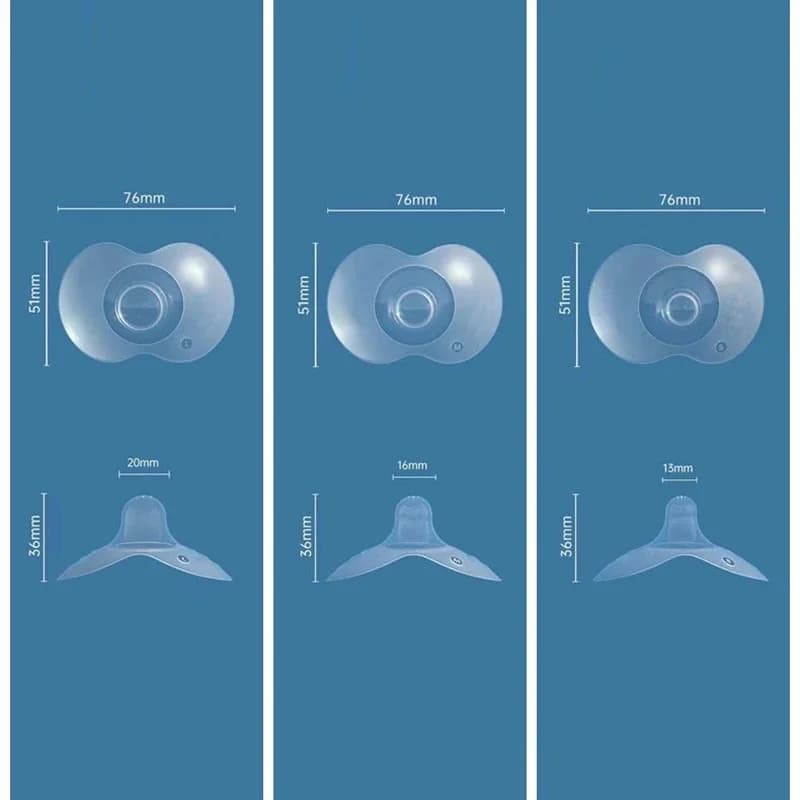 2 pièces Silicone allaitement mamelon protecteurs alimentation mère mamelon boucliers Protection couverture doux lait alimentation soins infirmiers bouclier