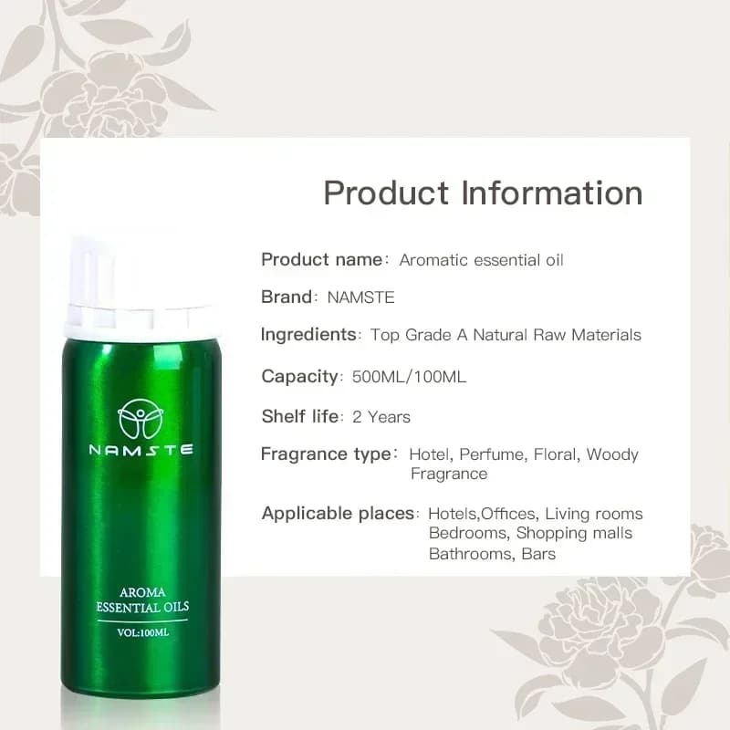 Namste 100ML Santal 33 diffuseur d'arôme huile essentielle fluide supplémentaire niveau supérieur parfum désodorisant