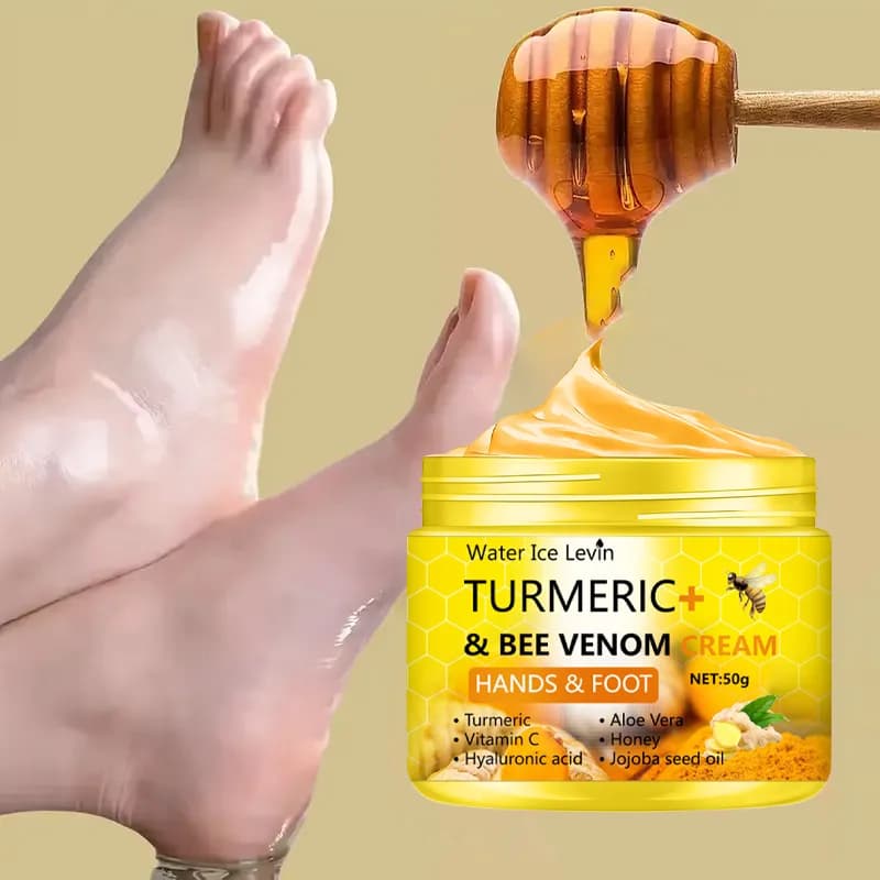 Curcuma veine d'abeille Anti-séchage fissure pied crème main craquelée réparation peau élimination soin