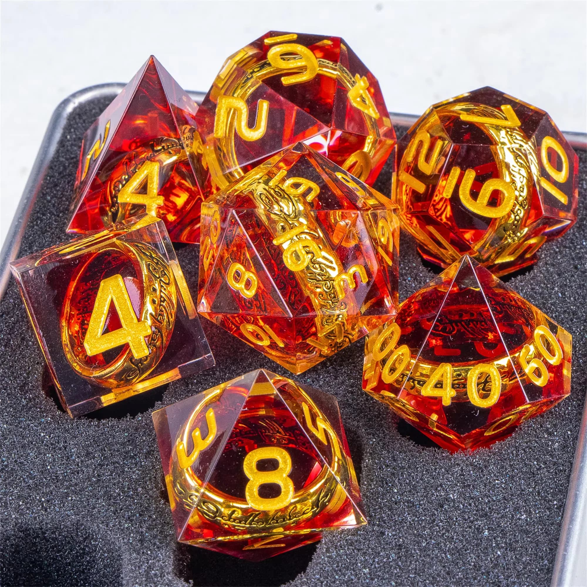 Dés de jeu Magic Lord Rings DND