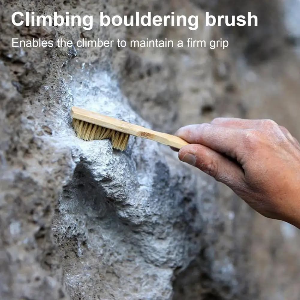 Brosse d'escalade à poils souples