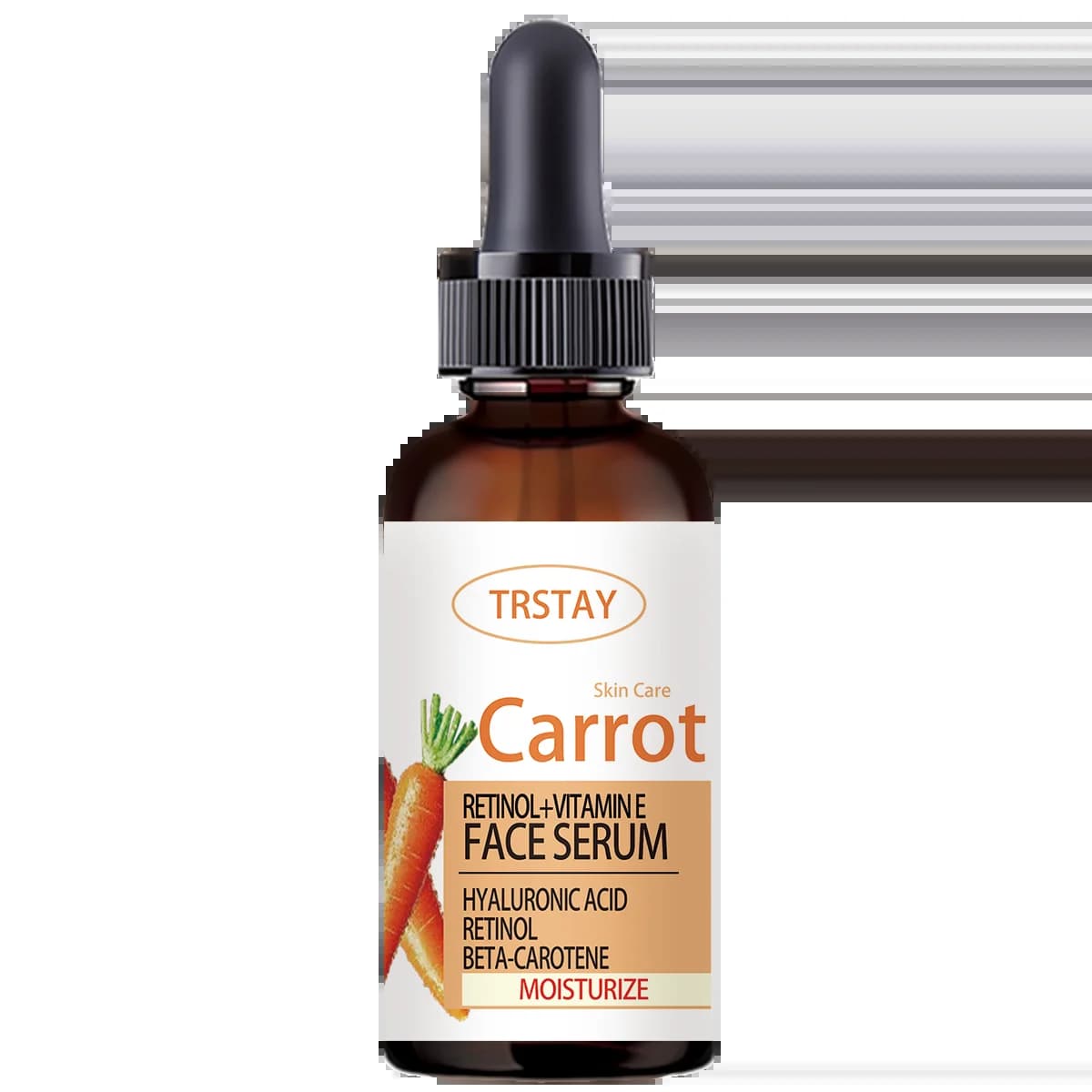 Sérum pour le visage de carotte