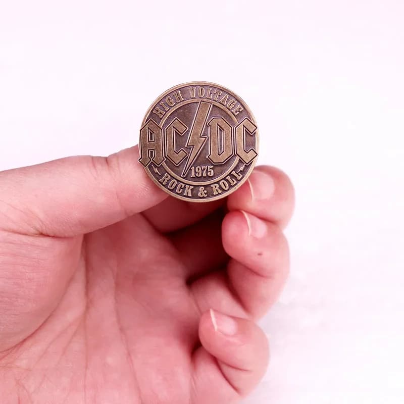 Rock Roll musique chanson émail broche bande Vintage Badge bijoux sac à dos décorer objets de collection