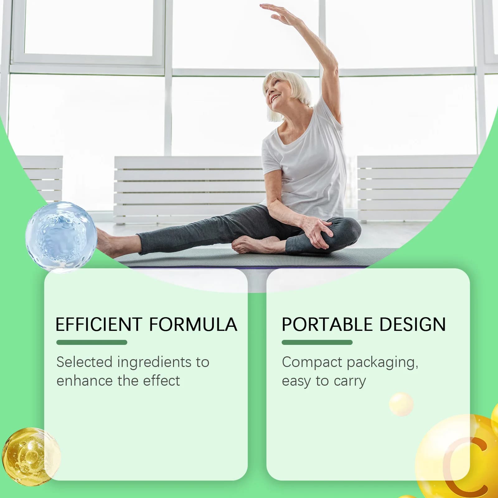 80/240/400 pilules pur NAD + Nicotinamide Nucleoside 900mg supplément de résvératrol capsules végétariennes Anti-âge