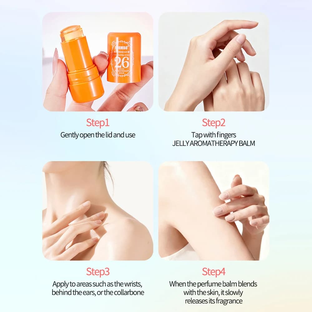 Crème aromathérapeutique Jelly, parfum longue durée, émet un arôme charmant, augmente le charme, convient à un usage quotidien et professionnel