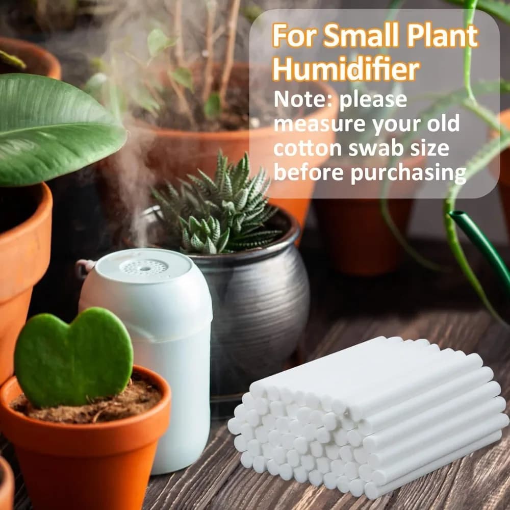 10 pièces humidificateur bâton filtre recharge 8X150MM filtre recharge bâtons mèches remplacement pour Portable personnel USB alimenté humidificateur