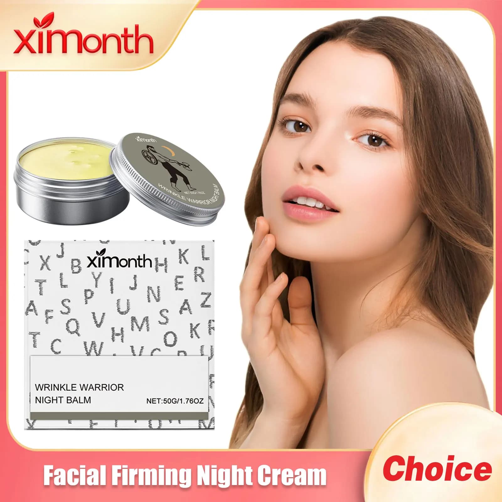 Crème de nuit raffermissante pour le visage