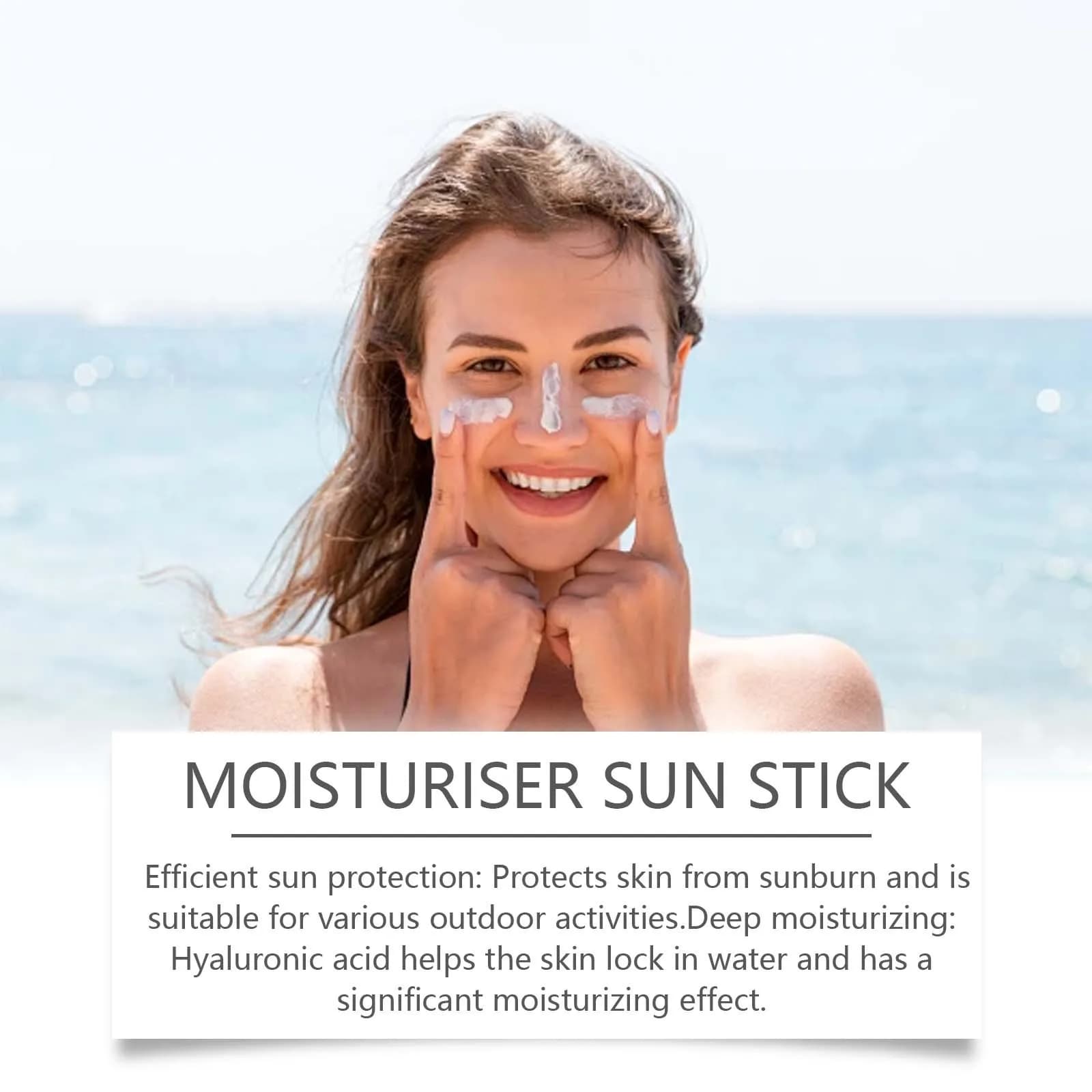 Crème solaire SPF 50 + crème solaire visage corps peau crème de protection huile-contrôle hydratant visage corps soins de la peau