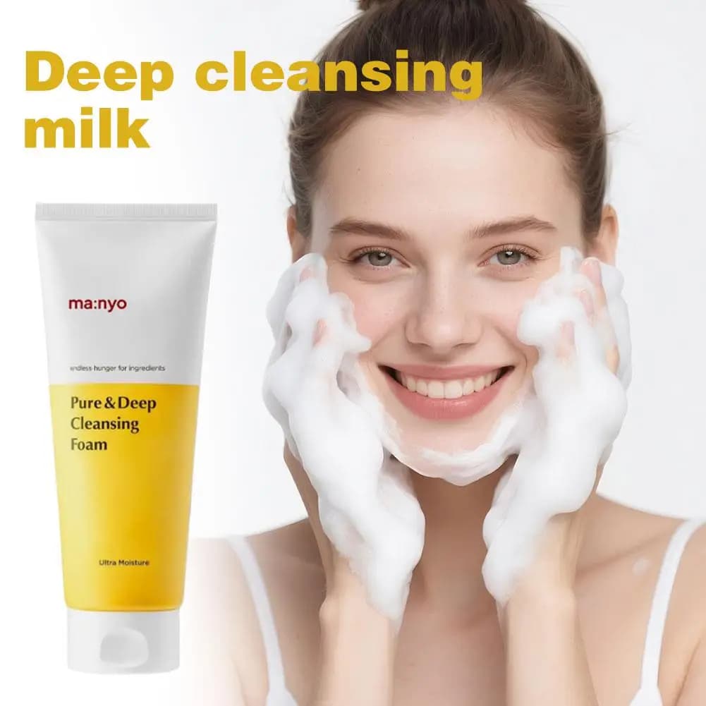 Manyo mousse nettoyante en profondeur 200ml
