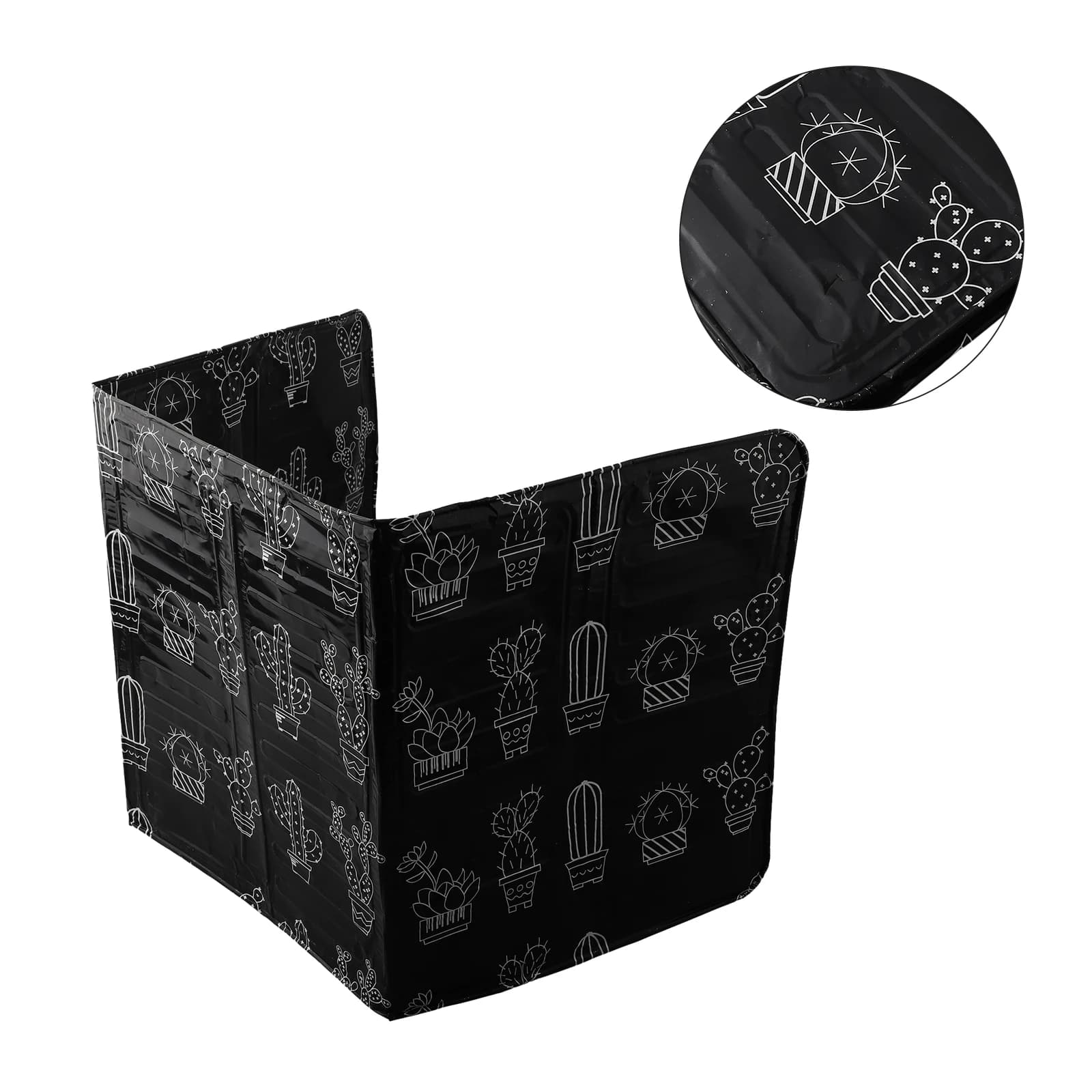 Déflecteur d'huile pliant en papier d'aluminium, pour poêle domestique, déflecteur d'éclaboussures d'huile de cuisine, séparateur d'huile en Film d'aluminium pliant